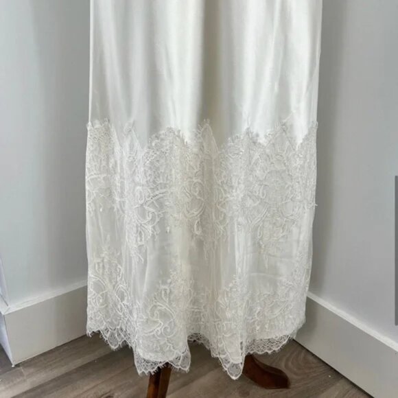 Reformation Tullamore silk maxi wedding dress - Picture 5 of 8